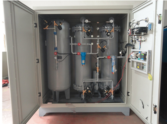 0.5kw Nitrogen Generator For Food Packaging 0.4-0.8mpa PSA Tower