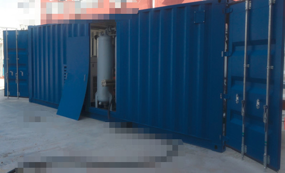 Mobile Membrane Air Separation 99.9 , 5 Nm3 Nitrogen Generator Membrane Technology