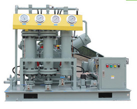 Air Cooling 380v N2 Booster Compressor , Nitrogen Air Cooled Screw Compressor