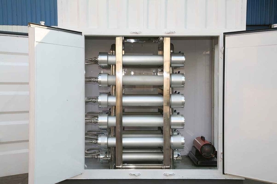 Mobile Membrane Air Separation 99.9 , 5 Nm3 Nitrogen Generator Membrane Technology